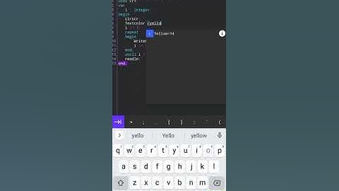 Program struktur kendali perulangan Repeat ..Until