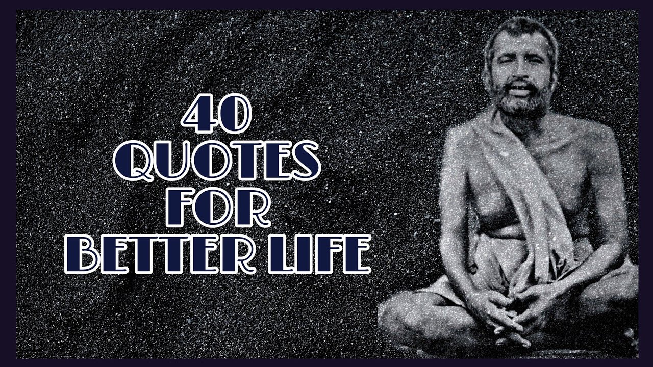 Sri Ramakrishna Paramahamsa - Quotes - YouTube