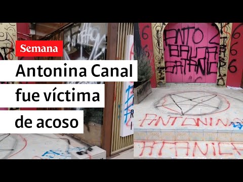 La Academia Prem Shaktide, de la reconocida Antonina Canal, fue vandalizada | Semana Videos