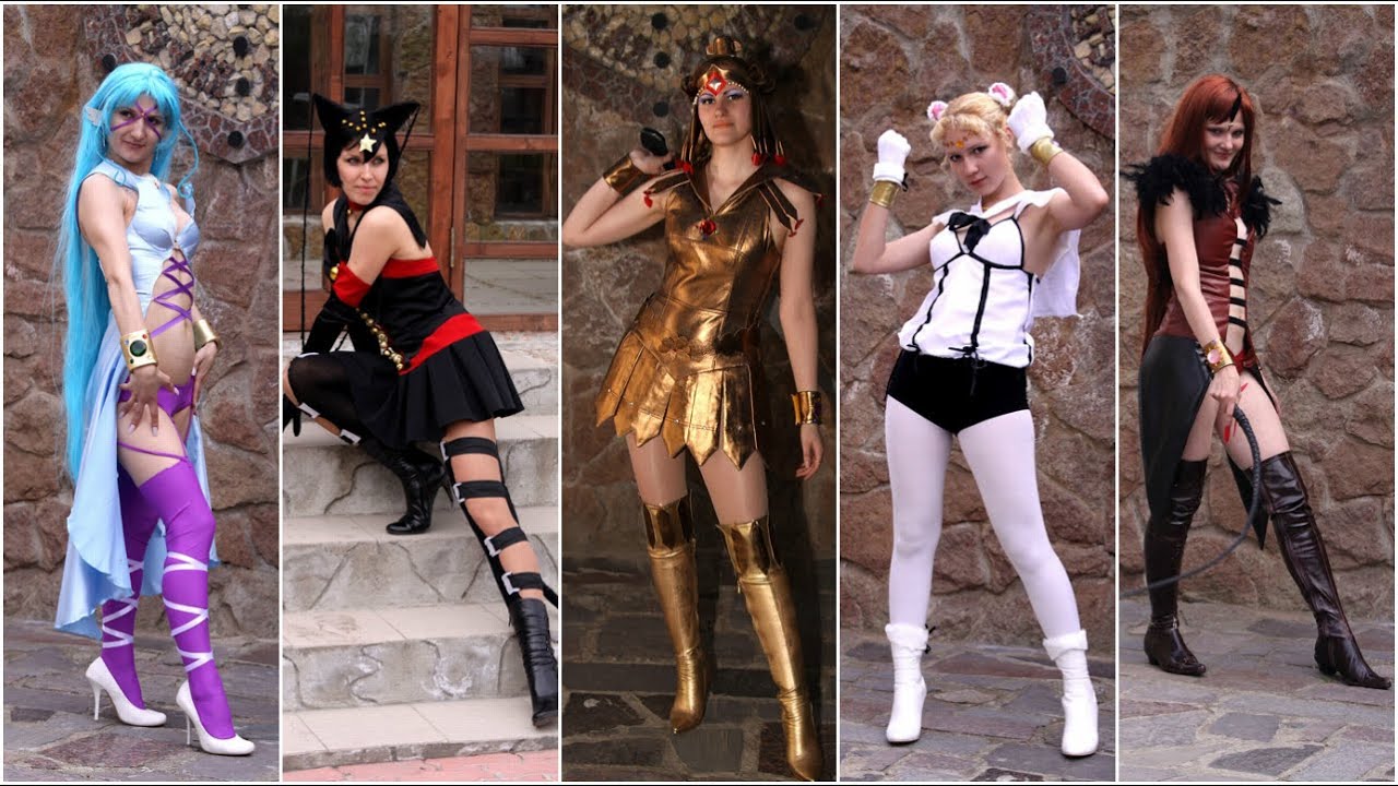Sailor Moon cosplay. 1 clip. Role-playing game - Sailor Stars. Shi-tennou cosplay | Ши-тенно косплей