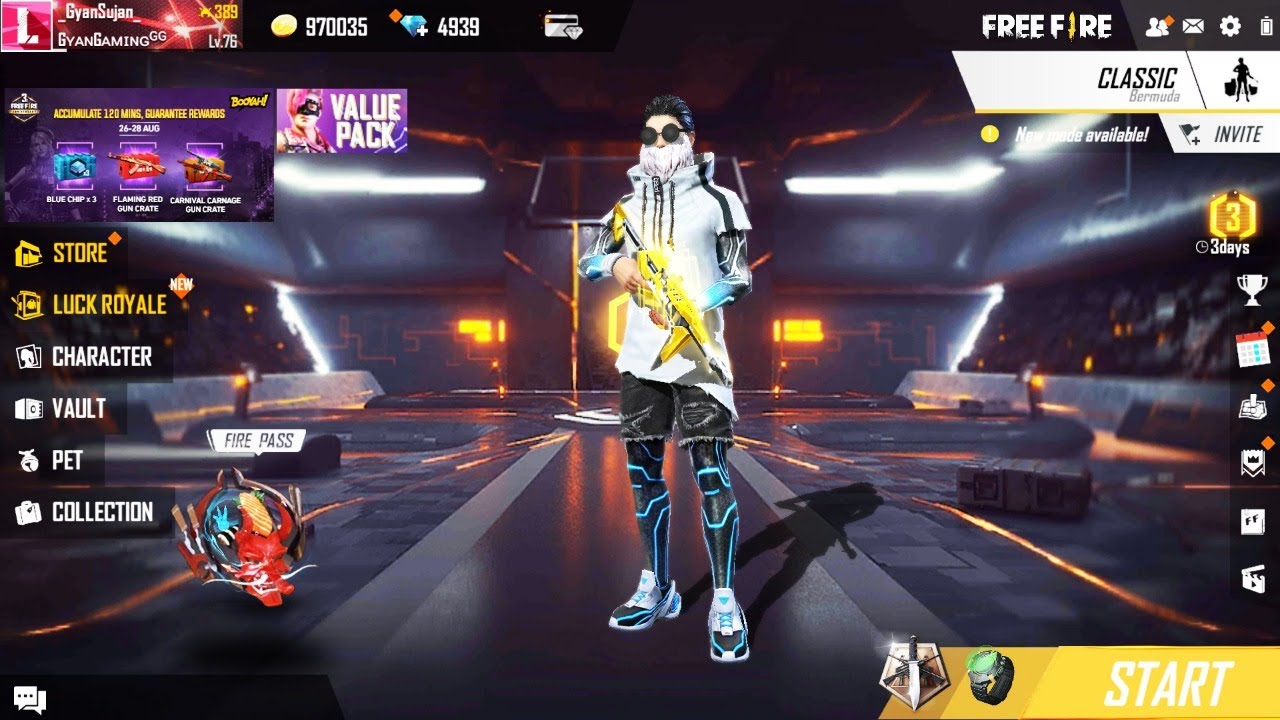 Garena Free Fire Live Push For Heroic Level Up To 76 Youtube