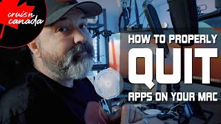 Mac Basics Tutorial: How to Close or Quit Apps Properly On A Mac
