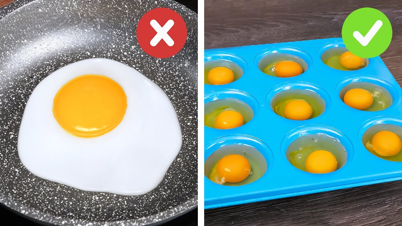 DELICIOUS EGG RECIPES AND COOKING HACKS