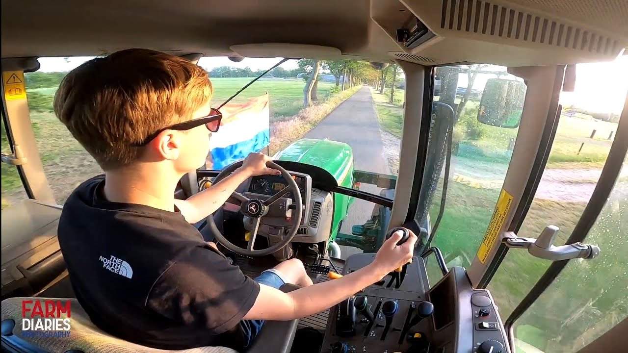 JOHN DEERE 6230 PURE TURBO SOUND!!! - GOPRO HERO 8
