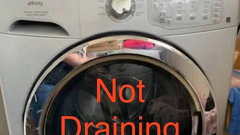✨ FRIGIDAIRE Front Loader Not Draining - Easy DIY FIX ✨