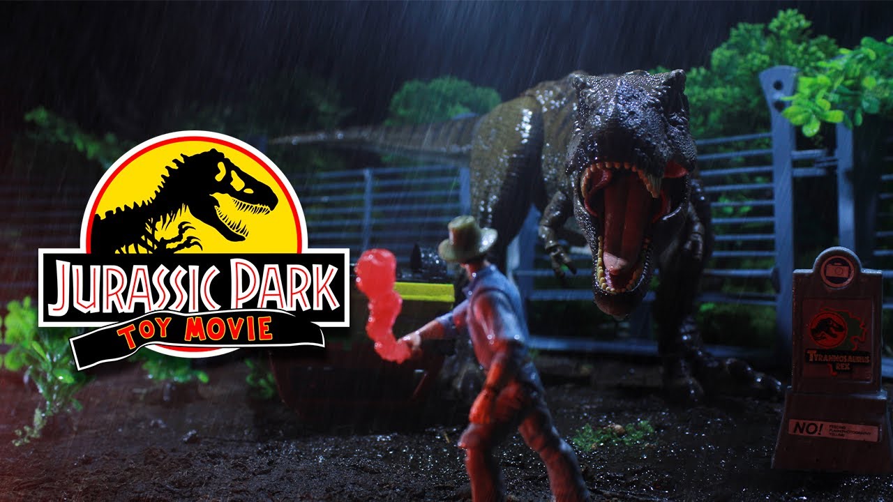 Jurassic Park: Toy Movie | Stop-Motion | The SwitchMotion (English) [4k]