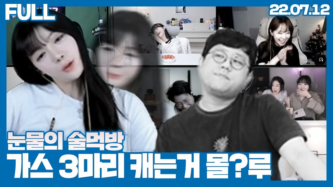 다들 위로를 해주네요... 5년만에 술먹방 (22.07.12)