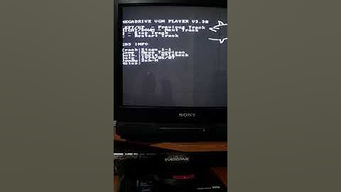 Sega Megadrive VGM player MegaTurrican