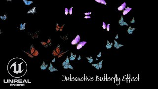 Unreal Engine Butterfly Utopia Interactive Nature Sim With Niagara Fx