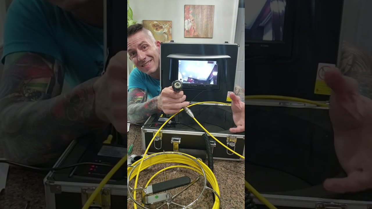 Self Leveling Drainage Inspection Camera