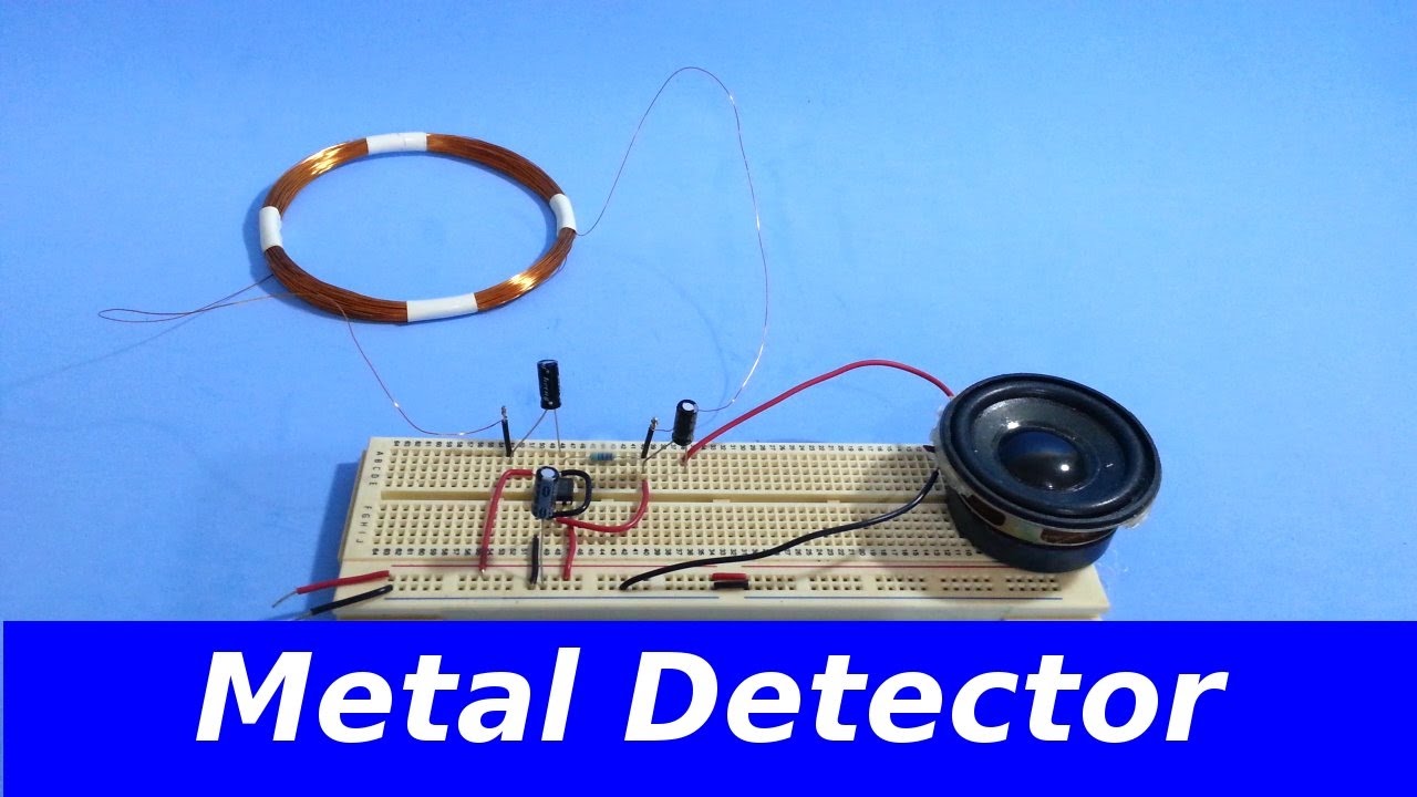 How to Make a Simple Metal Detector - YouTube