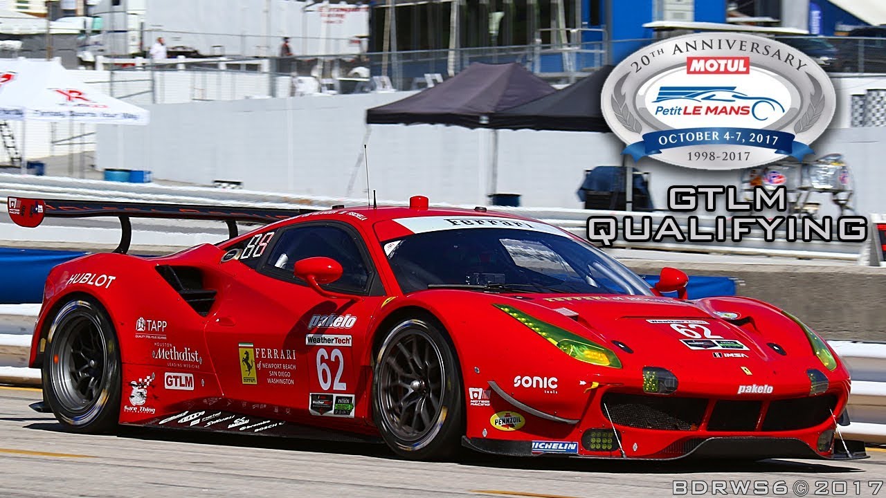 2017 Petit Le Mans - GTLM Qualifying (Pure Sounds)