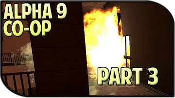 7 Days to Die Alpha 9 Gameplay Part 3 - Police Station Raid! (Coop)