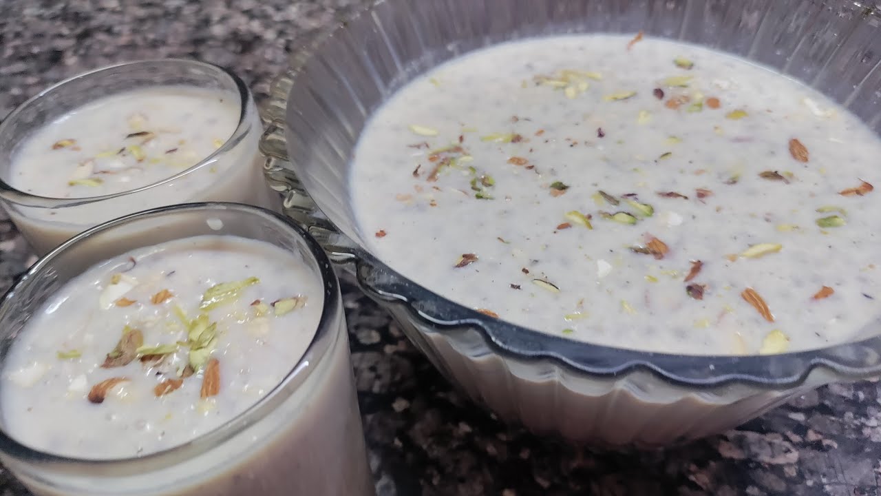 Healthy Energy Drink For Ramadan • Ramadan Special Drink Recipe