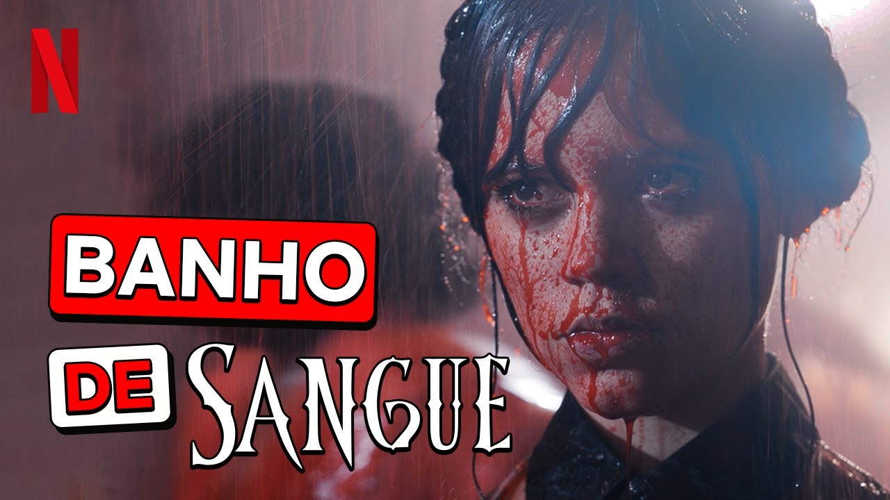 Cena do Baile Sangrento da Wandinha | Netflix Brasil