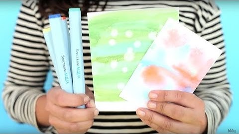 6 Ways To Use Spectrum Noir Aqua Markers