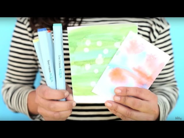 Tutorial Tuesday Spectrum Aqua Markers with Heidi Blankenship - JustRite  Inspiration