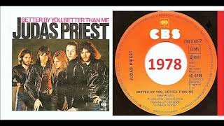 Judas Priest - Better by You, Better Than Me - YouTube
