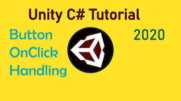 Unity C# Tutorial - Handling Button OnClick Event in C# Script