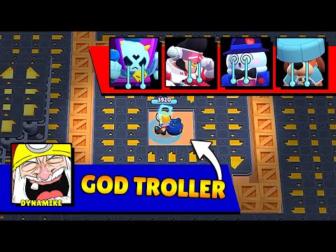 GOD TROLLER in HACKER MAP! Brawl Stars 2021 Funny Moments & Fails & Glitches #257