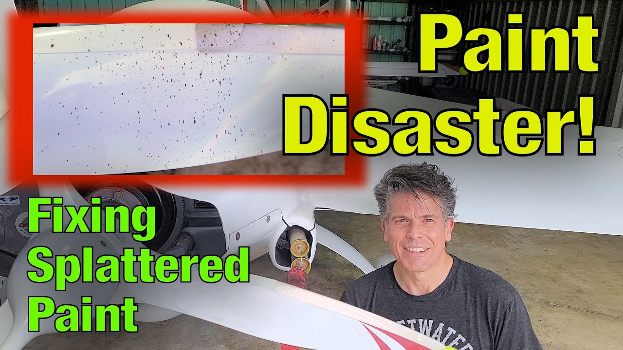 Paint Disaster: Splattered Paint All Over My New Propeller - YouTube