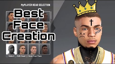 *NEW* BEST DRIPPY FACE CREATION TUTORIAL in NBA2K20!!! LOOK LIKE A DRIBBLE GOD