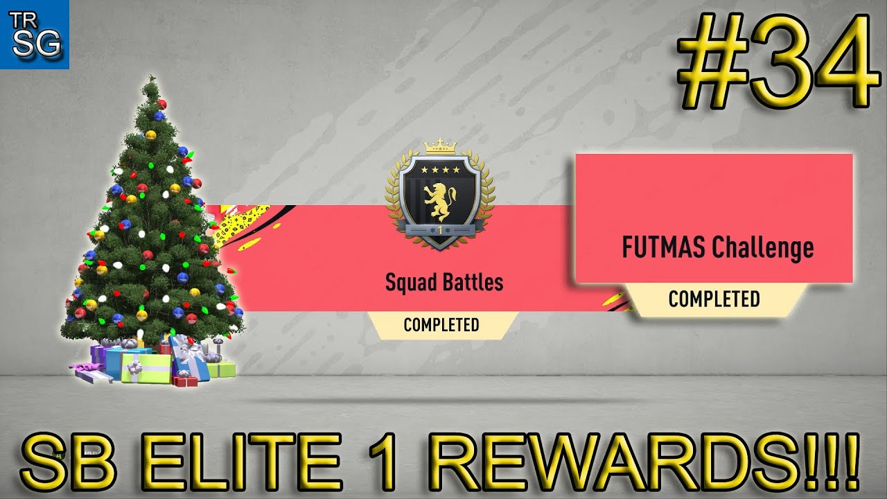 FIFA 20 - MY ELITE 1 SQUAD BATTLES REWARDS AND FUTMAS CHALLENGE SBC! #34
