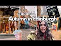 Travel vlog bookworm autumn in edinburgh diagon alley cat cafe real witch shop