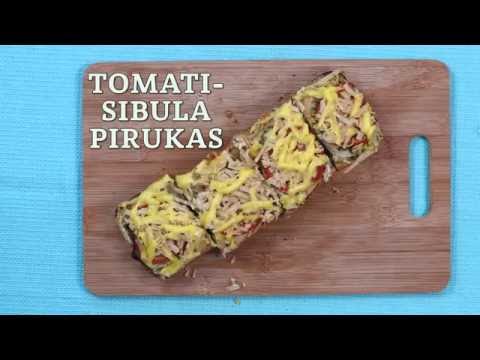 Veski Mati kerge tomati-sibulapirukas