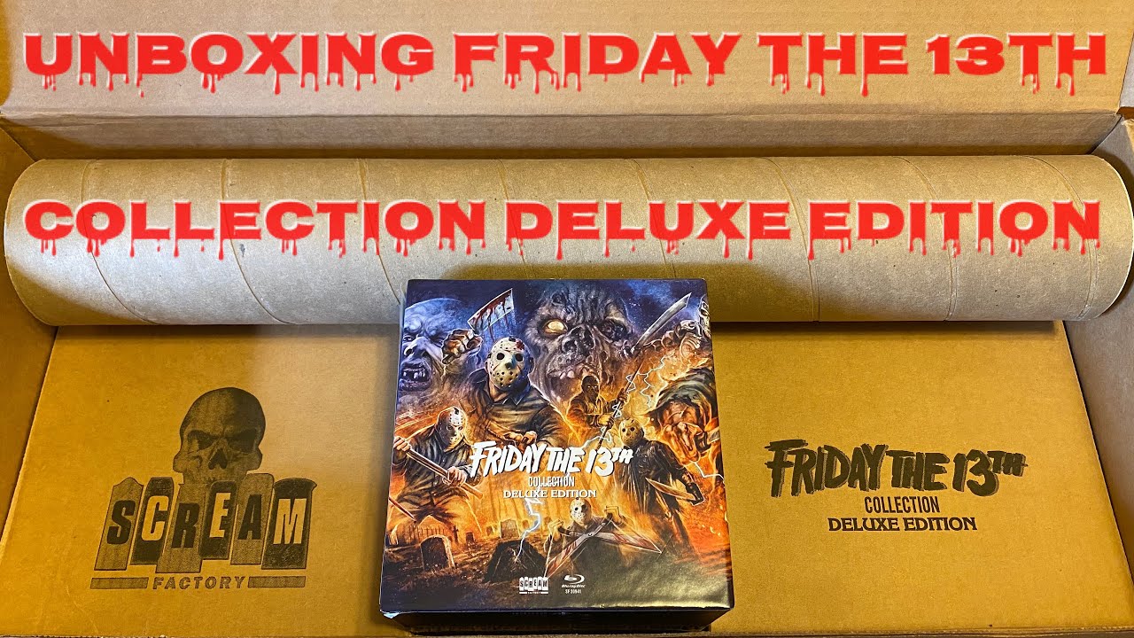 Unboxing Friday the 13th Collection Deluxe Edition - YouTube
