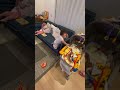 おとうと大好き😘 #しまいにっき#年子姉妹＃0歳児#2歳児＃3歳児#shorts