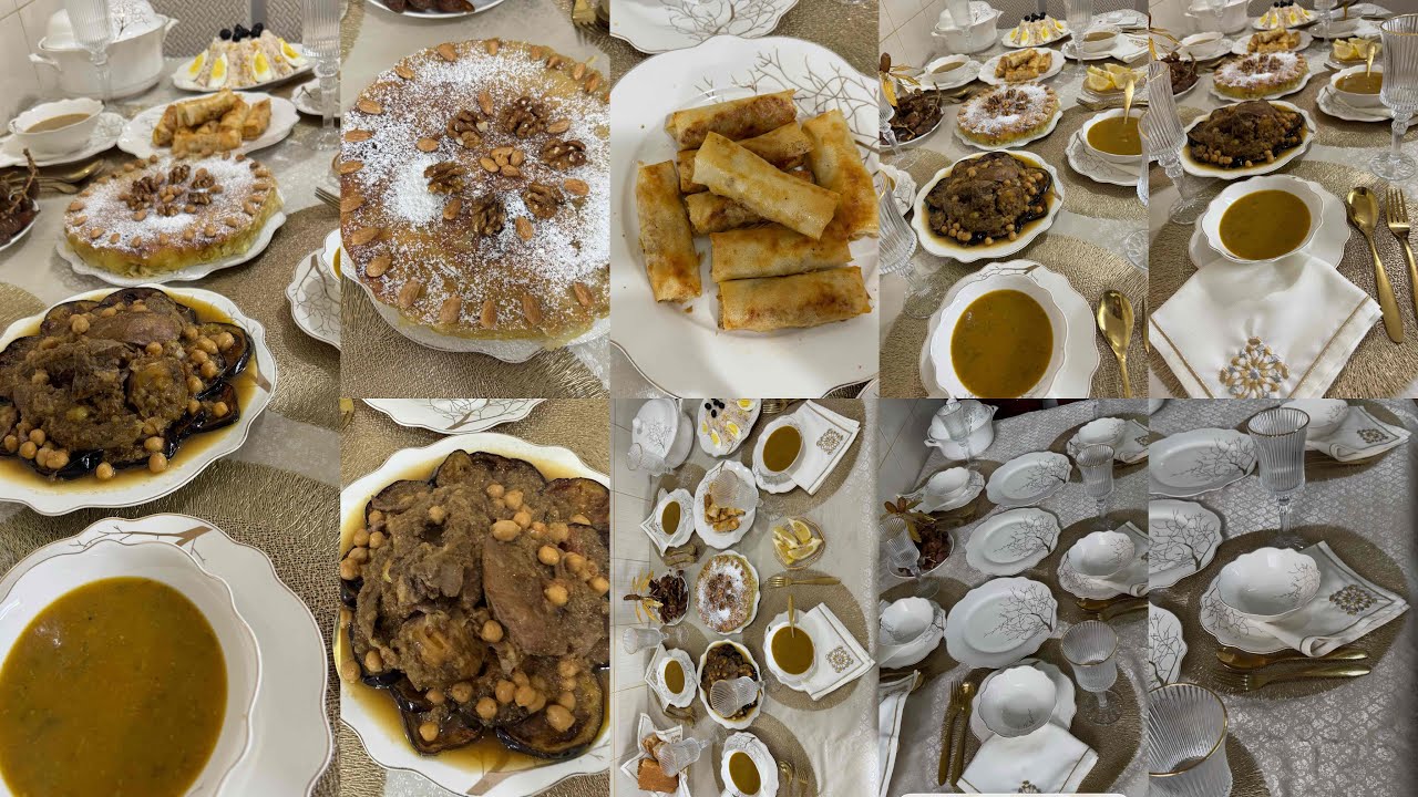 اليوم قلشتهم💪بصح عييت بزاف/برانية بلحم وبسطيلة أطباق وهرانية بإمتياز😋