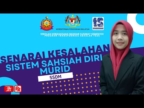 Senarai Kesalahan Sistem Sahsiah Diri Murid (SSDM)