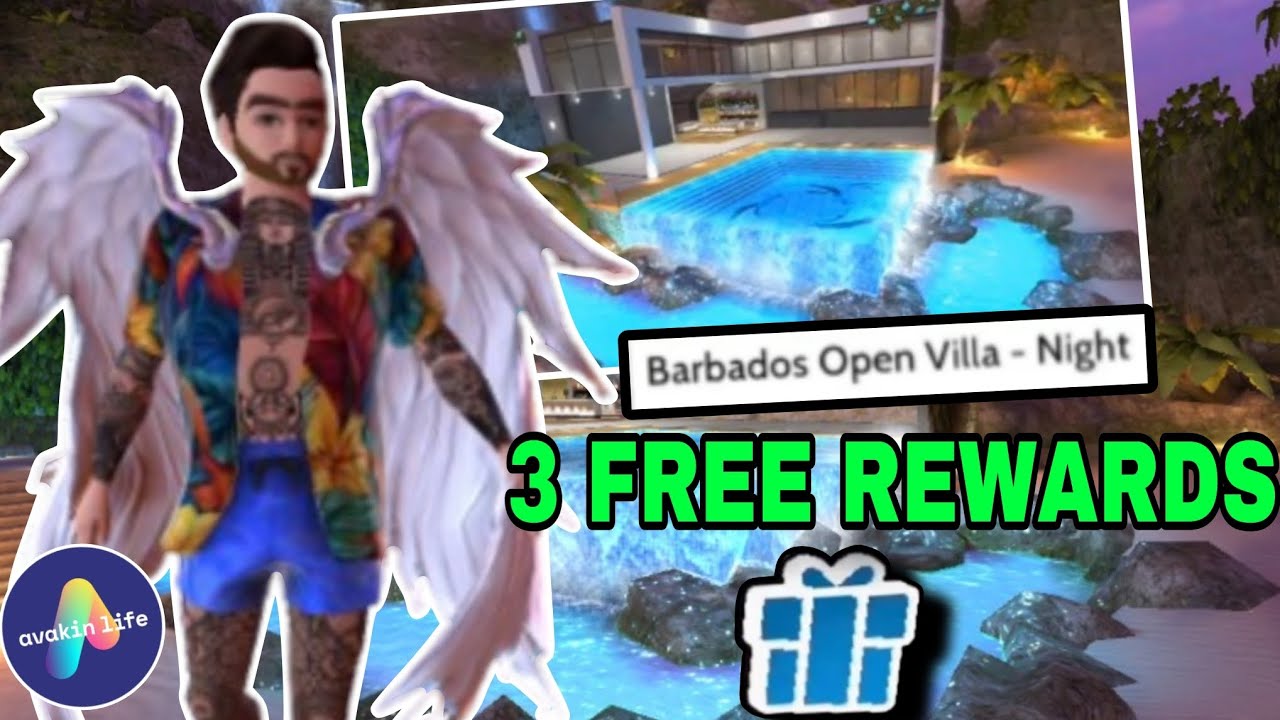2026 AVAKIN LIFE | EP 119 | BOUGHT BARBADOS OPEN VILLA - NIGHT ( 3 FREE REWARDS ) SHOWCASE GAMEPLAY 
