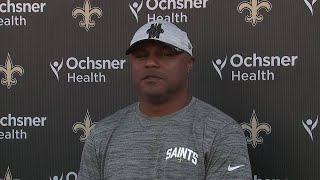 Saints DC Joe Woods talks defense following week six loss at Houston