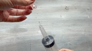 Frienda Large Plastic Syringe 4 Pack Measuring Syringe Tools Dispensing Multiple Uses (30 ml)