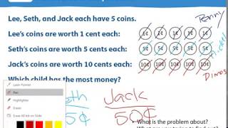 Solving Word Problems With Money (Lesson 10 Session 1: Introduction)
