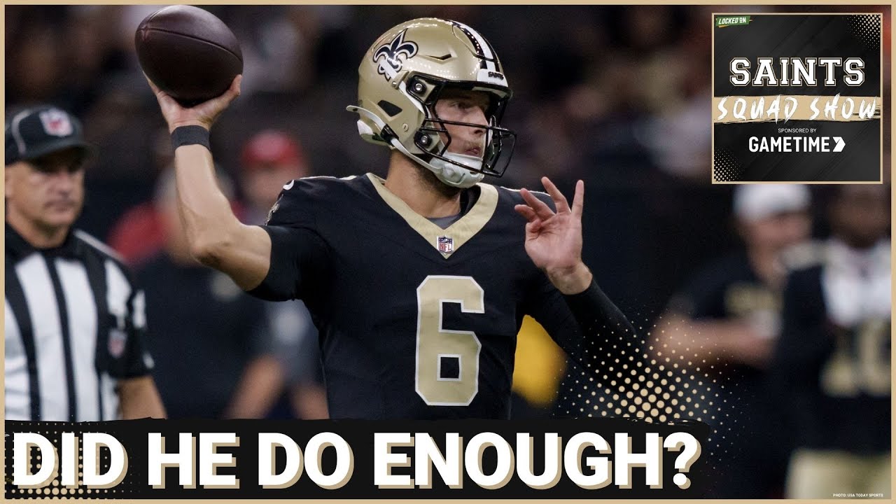 SAINTS SQUAD SHOW: New Orleans Saints QB Battle STILL UNCLEAR Following Final Preseason Game