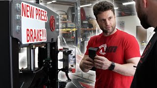 New 22 Cnc Press Brake For Versapress Rogue Fabrication 2025