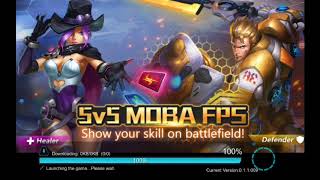 تحميل لعبة heroes of war fire الشبيهة بي اوفر واتش screenshot 3