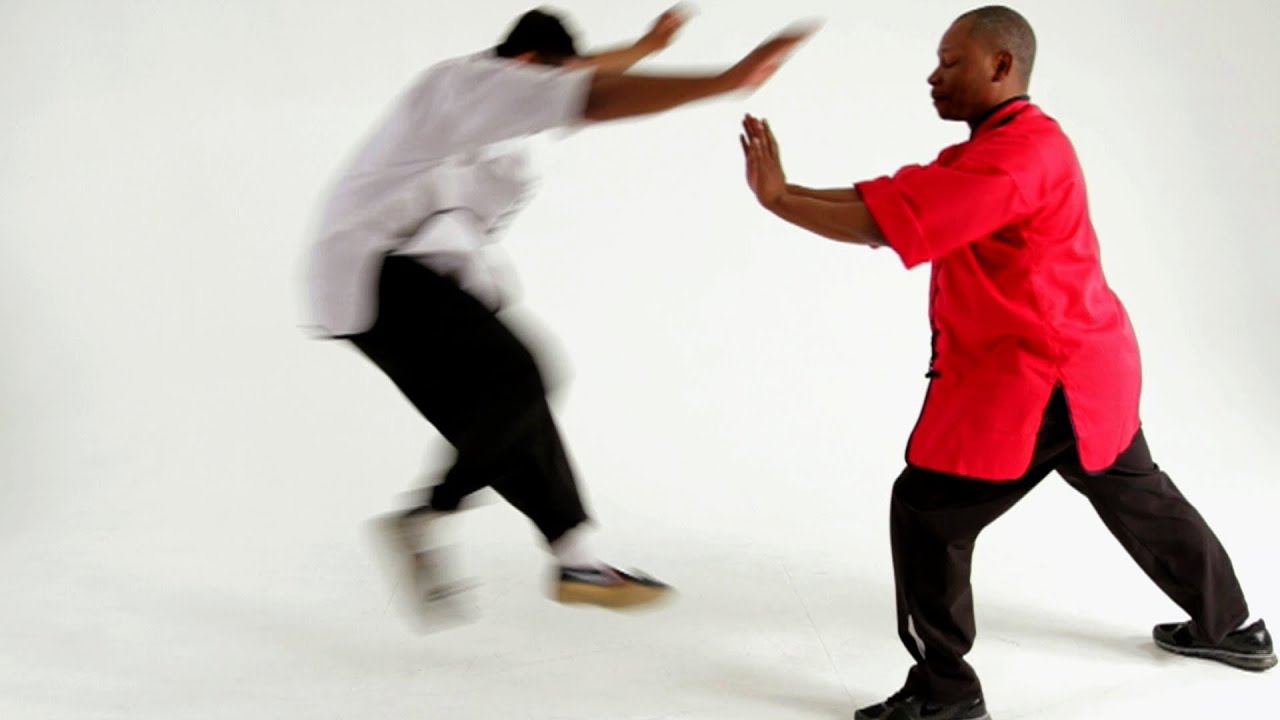 Monk Push the Door from 18 Hands | Shaolin Kung Fu