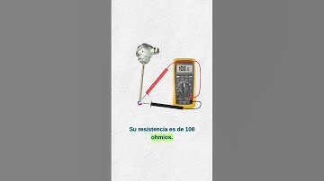 ¿Qué es un sensor industrial pt100? | #aprendeelectronica #electronicabasica #electronicaindustrial