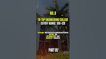 TNEA 100-120 Cutoff 2025 REVEALED | How to Get Admission in Mount Zion & Kings Colleges