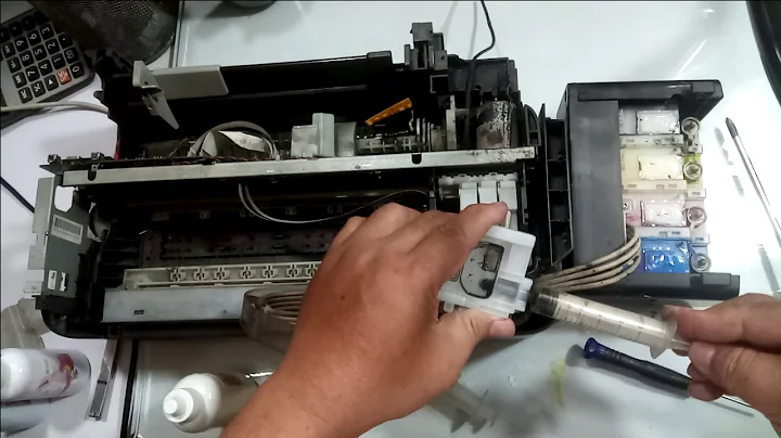 EPSON L310 PRINTER INK PROBLEM home repair...