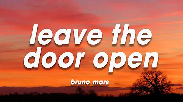 Bruno Mars - Leave The Door Open (Lyrics)