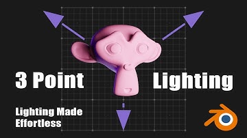 Master 3 Point Lighting in Blender  | Easy Beginner Tutorial to Light Like a Pro #blender #turorial
