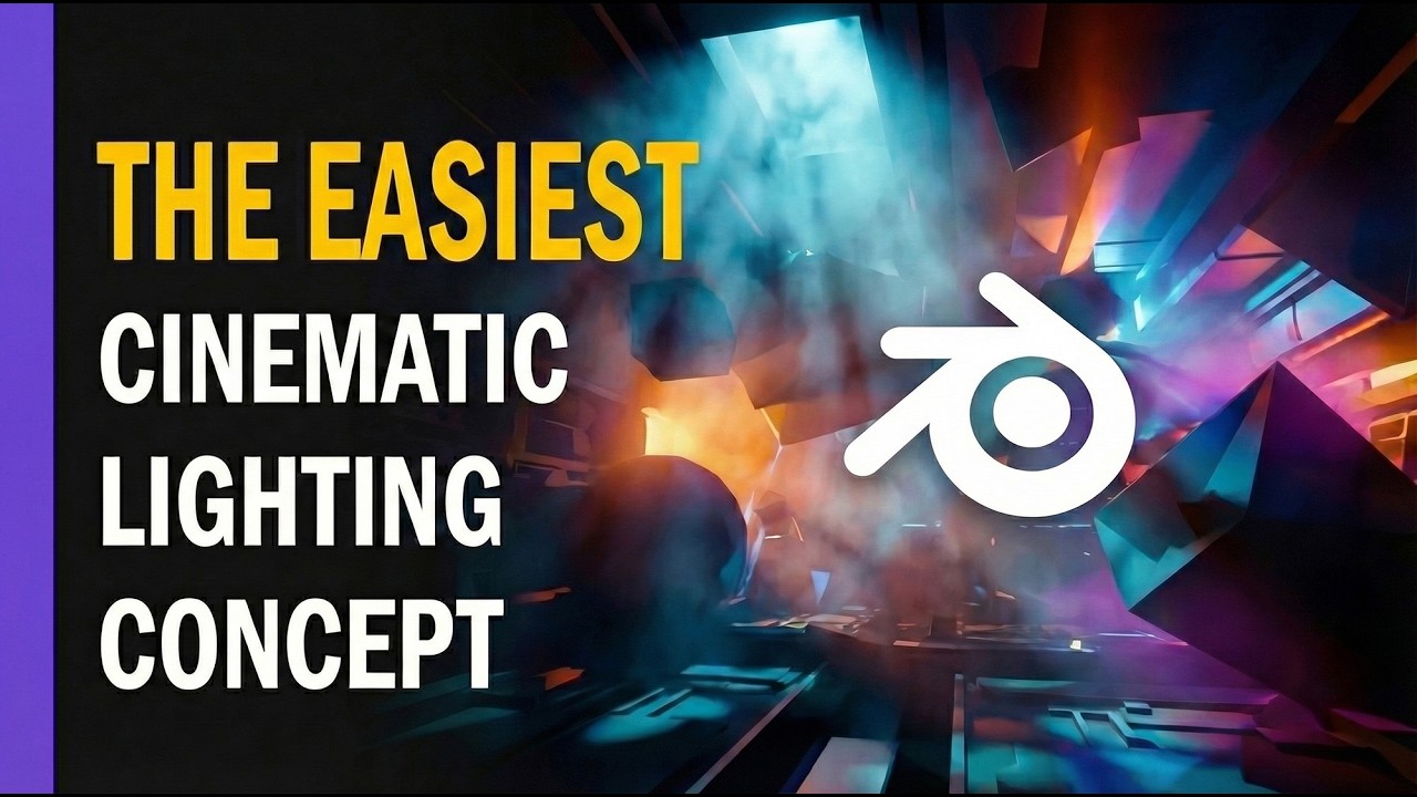 Master 3 Point Lighting in Blender  | Easy Beginner Tutorial to Light Like a Pro 