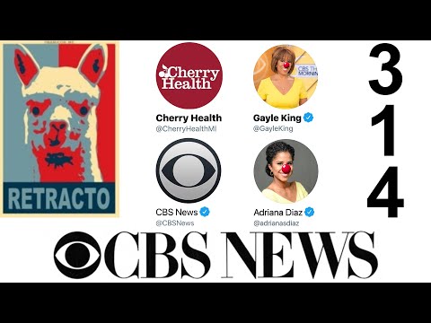 RETRACTION #314: CBS News prints MASSIVE correction after FAKE testing line airs on CBS This Morning