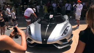 BILLIONAIRE LIFESTYLE MONACO 2023 - Ferrari Daytona SP3, Koenigsegg Regera, Chiron Super Sport