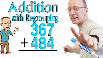 EASY MATH!!! Adding 3-Digit Numbers With Regrouping - Maths